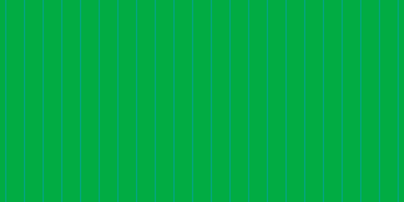 #01ac43, #04a393 vertical lines, two pixels wide, thirty-five pixels apart