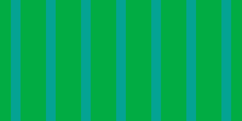 #01ac43, #04a393 vertical lines, thirty-two pixels wide, eighty-four pixels apart
