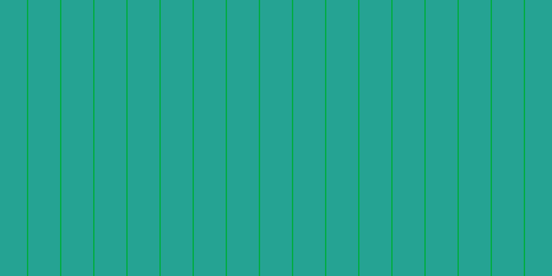 #01ac43, #25a393 vertical lines, forty-six pixels wide, two pixels apart