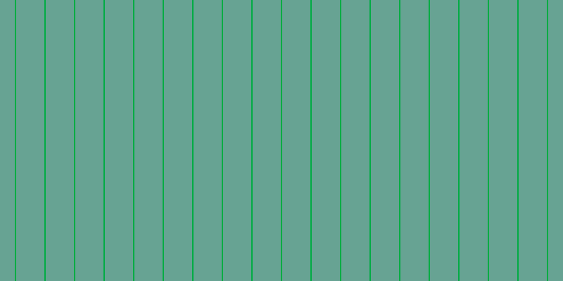 #01ac43, #67a393 vertical lines, forty pixels wide, two pixels apart