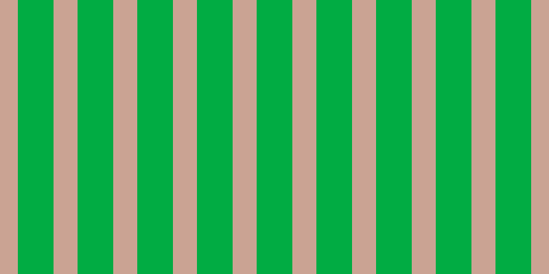 #01ac43, #caa393 vertical lines, thirty-five pixels wide, fifty-two pixels apart