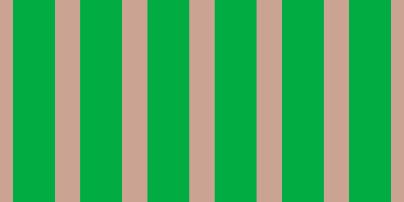 #01ac43, #caa393 vertical lines, fifty pixels wide, eighty-three pixels apart