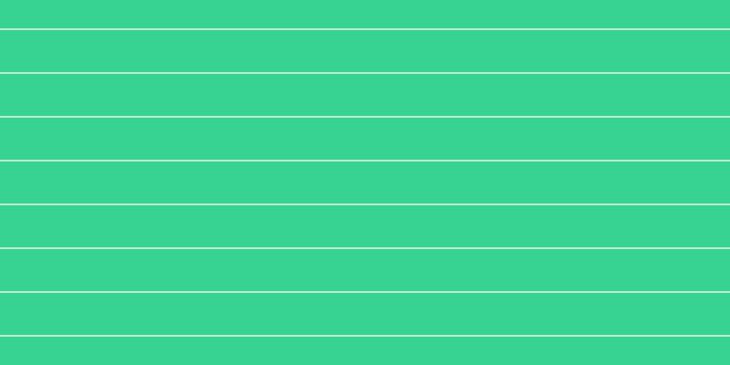 #01ac43 (25%), #36d393 horizontal lines, forty-six pixels wide, two pixels apart