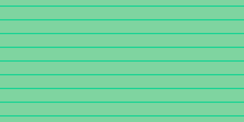 #01ac43 (50%), #15d393 horizontal lines, four pixels wide, forty-one pixels apart