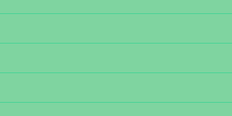 #01ac43 (50%), #36d393 horizontal lines, two pixels wide, one hundred pixels apart