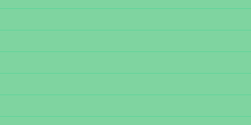 #01ac43 (50%), #36d393 horizontal lines, one pixels wide, sixty-eight pixels apart