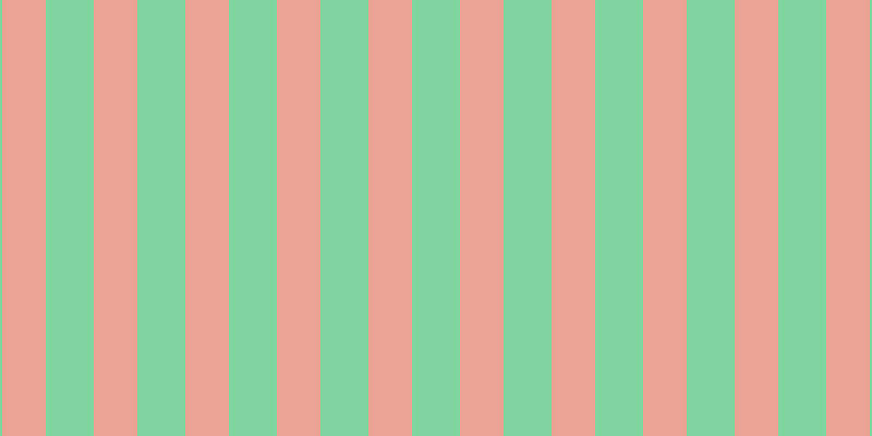 #01ac43 (50%), #eba393 vertical lines, forty pixels wide, forty-four pixels apart