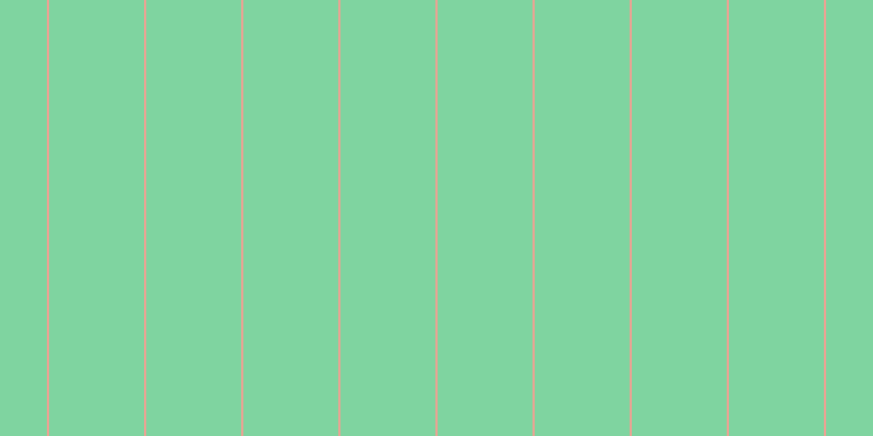 #01ac43 (50%), #eba393 vertical lines, two pixels wide, eighty-seven pixels apart