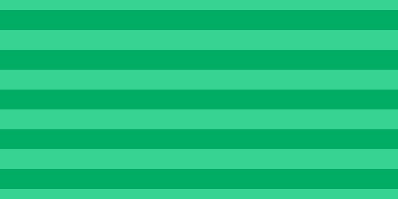 #01ac64, #36d393 horizontal lines, forty pixels wide, forty pixels apart