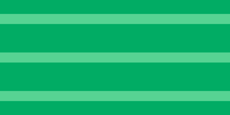 #01ac64, #57d393 horizontal lines, thirty-five pixels wide, ninety-nine pixels apart
