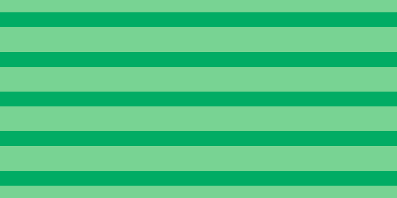 #01ac64, #78d393 horizontal lines, fifty pixels wide, thirty pixels apart