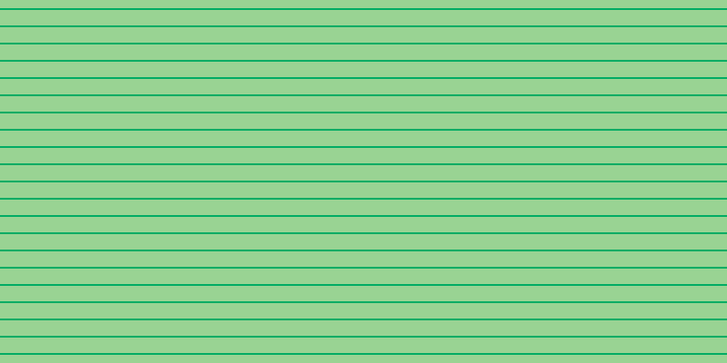 #01ac64, #99d393 horizontal lines, seventeen pixels wide, two pixels apart
