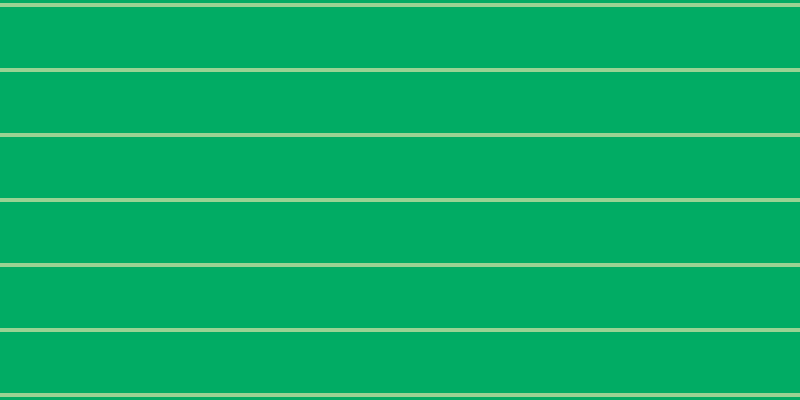 #01ac64, #99d393 horizontal lines, four pixels wide, sixty-one pixels apart