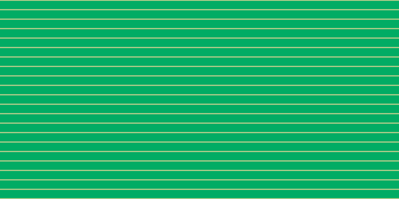 #01ac64, #dbd393 horizontal lines, two pixels wide, seventeen pixels apart