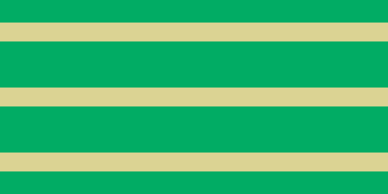#01ac64, #dbd393 horizontal lines, thirty-nine pixels wide, ninety-five pixels apart