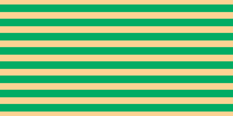 #01ac64, #fcd393 horizontal lines, twenty-three pixels wide, twenty-six pixels apart
