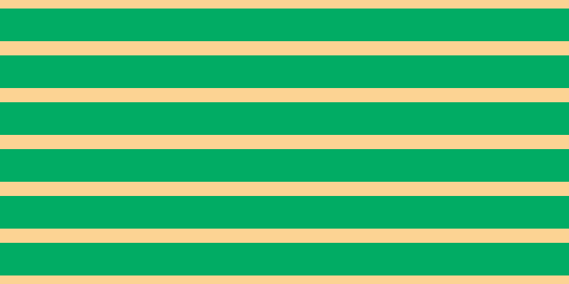 #01ac64, #fcd393 horizontal lines, twenty pixels wide, forty-six pixels apart