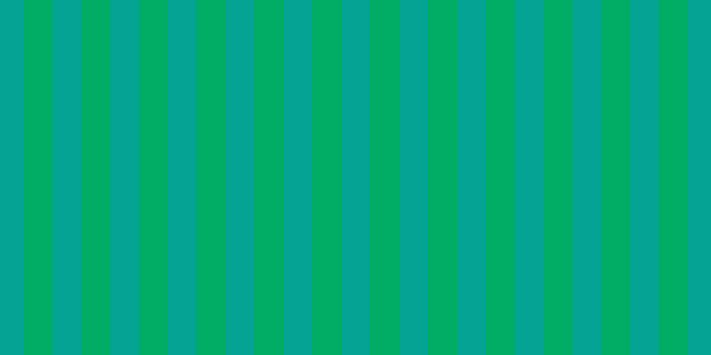 #01ac64, #04a393 vertical lines, thirty-two pixels wide, thirty-three pixels apart