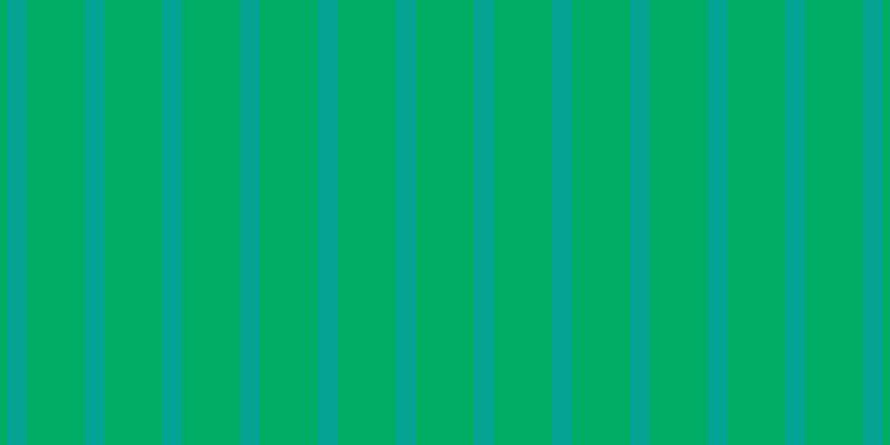 #01ac64, #04a393 vertical lines, eighteen pixels wide, fifty-two pixels apart