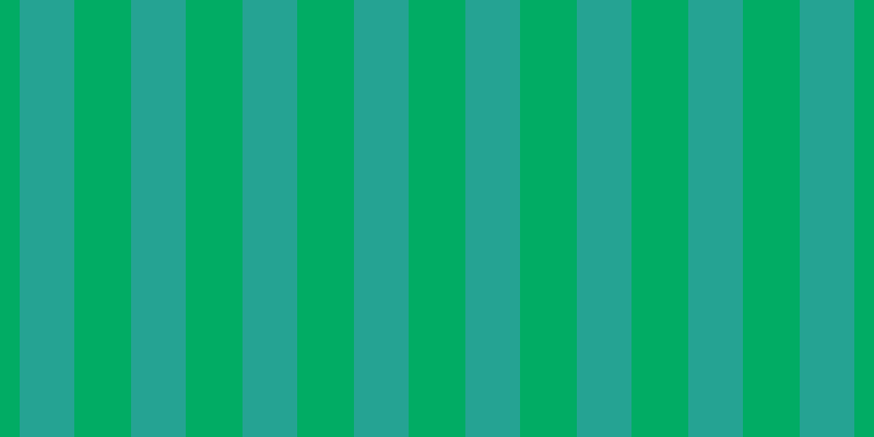 #01ac64, #25a393 vertical lines, fifty pixels wide, fifty-two pixels apart