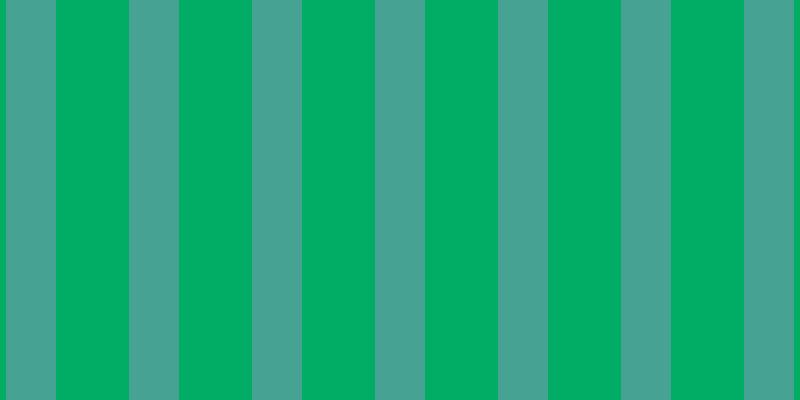 #01ac64, #46a393 vertical lines, fifty pixels wide, seventy-three pixels apart