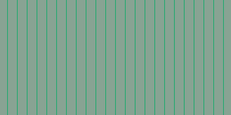 #01ac64, #88a393 vertical lines, thirty-two pixels wide, two pixels apart