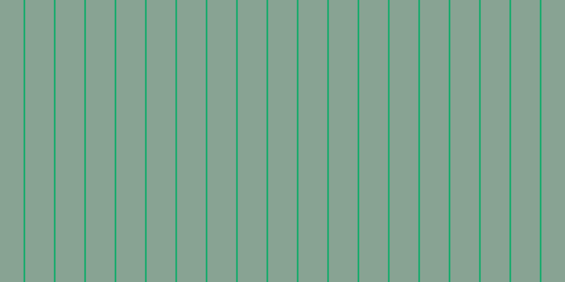 #01ac64, #88a393 vertical lines, forty-one pixels wide, two pixels apart