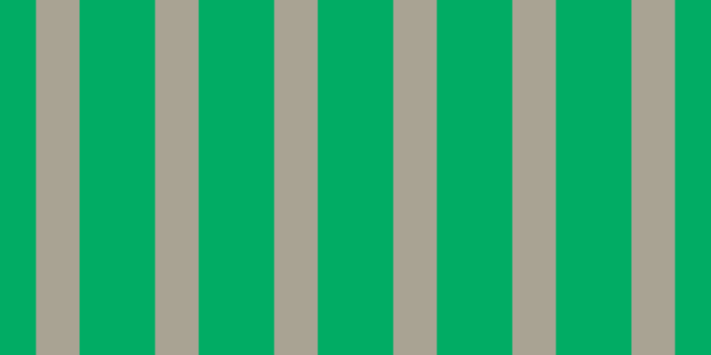 #01ac64, #a9a393 vertical lines, forty-nine pixels wide, eighty-five pixels apart