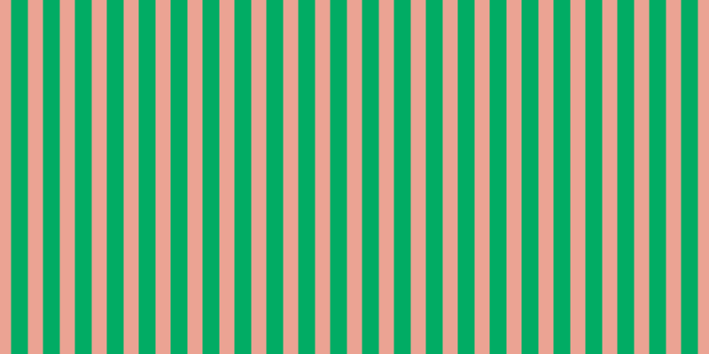 #01ac64, #eba393 vertical lines, seventeen pixels wide, nineteen pixels apart