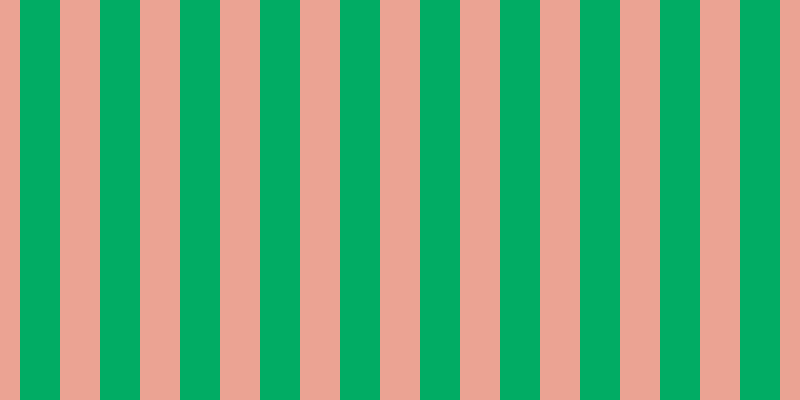 #01ac64, #eba393 vertical lines, forty pixels wide, forty pixels apart
