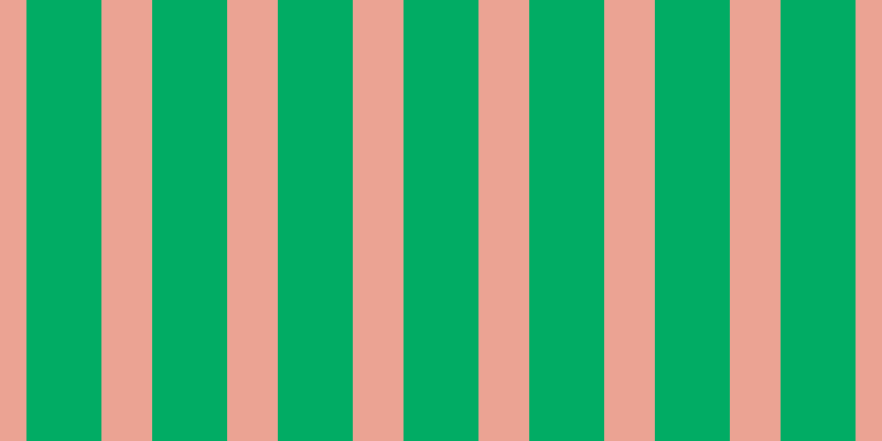 #01ac64, #eba393 vertical lines, forty-six pixels wide, sixty-eight pixels apart