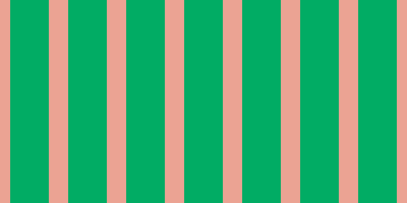 #01ac64, #eba393 vertical lines, thirty-eight pixels wide, seventy-six pixels apart