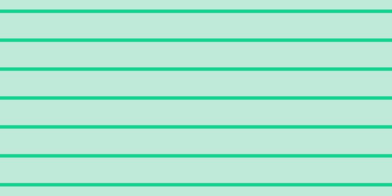 #01ac64 (25%), #15d393 horizontal lines, seven pixels wide, fifty-two pixels apart