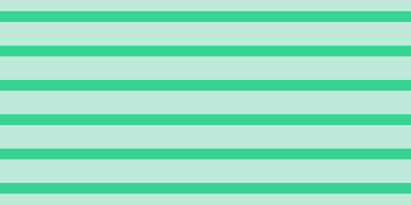 #01ac64 (25%), #36d393 horizontal lines, twenty-one pixels wide, forty-six pixels apart