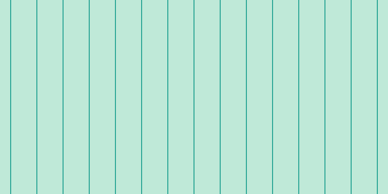 #01ac64 (25%), #25a393 vertical lines, two pixels wide, fifty-two pixels apart