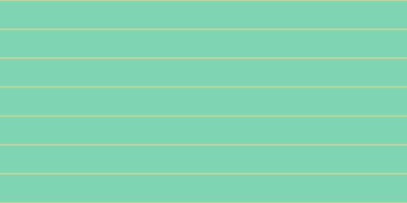 #01ac64 (50%), #dbd393 horizontal lines, two pixels wide, fifty-five pixels apart