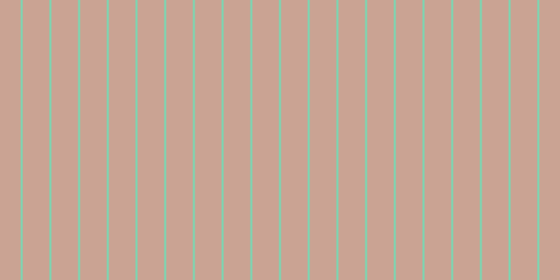 #01ac64 (50%), #caa393 vertical lines, thirty-eight pixels wide, three pixels apart