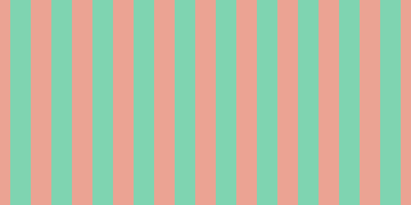 #01ac64 (50%), #eba393 vertical lines, forty pixels wide, forty pixels apart