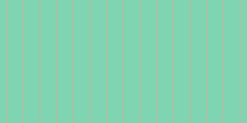 #01ac64 (50%), #eba393 vertical lines, two pixels wide, fifty-two pixels apart