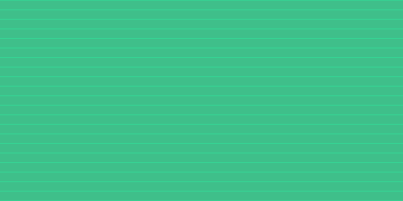 #01ac64 (75%), #36d393 horizontal lines, two pixels wide, seventeen pixels apart