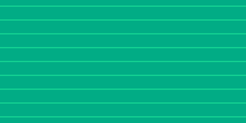 #01ac85, #15d393 horizontal lines, four pixels wide, forty-one pixels apart