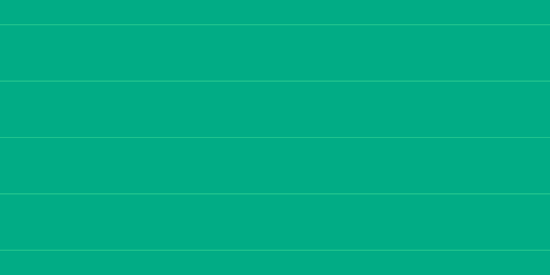 #01ac85, #36d393 horizontal lines, one pixels wide, eighty-one pixels apart