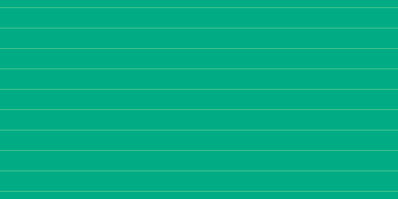 #01ac85, #78d393 horizontal lines, one pixels wide, forty pixels apart