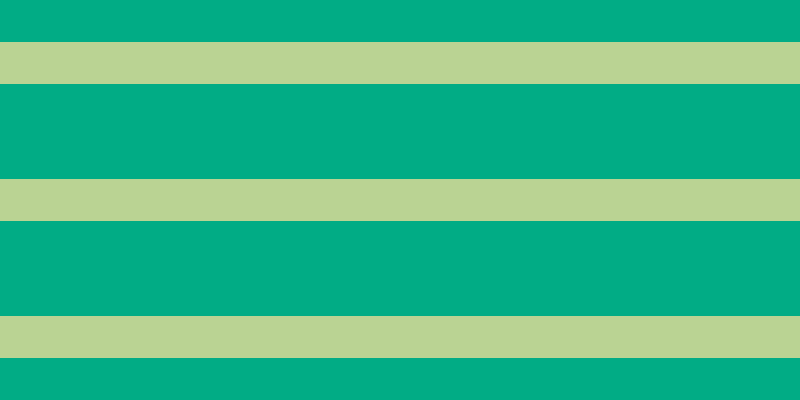 #01ac85, #bad393 horizontal lines, forty-two pixels wide, ninety-five pixels apart