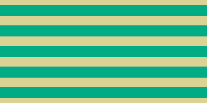 #01ac85, #dbd393 horizontal lines, thirty-seven pixels wide, forty-three pixels apart