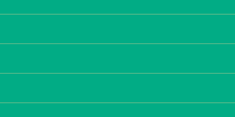 #01ac85, #fcd393 horizontal lines, one pixels wide, one hundred pixels apart
