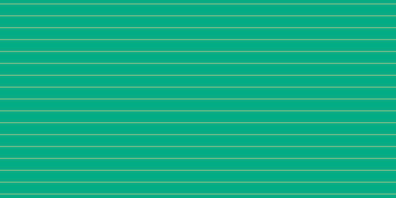 #01ac85, #fcd393 horizontal lines, one pixels wide, twenty-three pixels apart