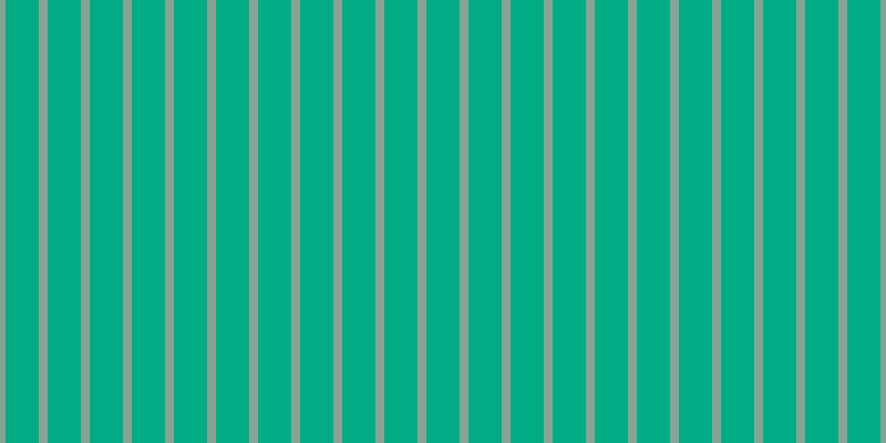 #01ac85, #88a393 vertical lines, eight pixels wide, thirty pixels apart