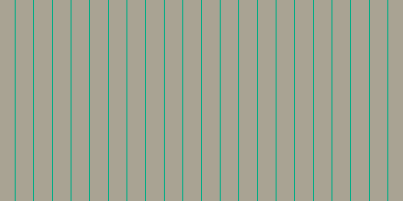 #01ac85, #a9a393 vertical lines, thirty-five pixels wide, two pixels apart