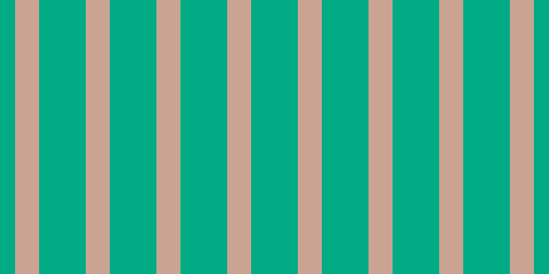 #01ac85, #caa393 vertical lines, thirty-five pixels wide, sixty-eight pixels apart